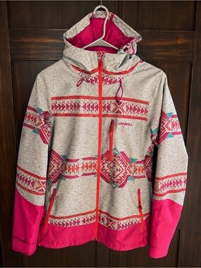 O'Neill Hot Pink Snow Outerwear Jacket